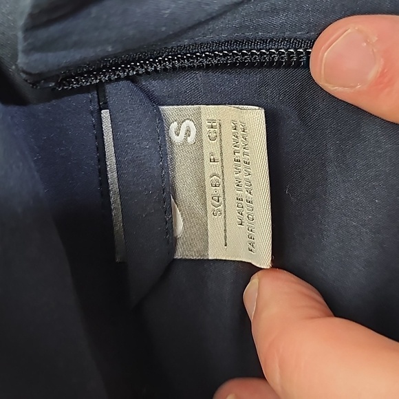 NIKE blue and white small zip up jacket - Picture 6 of 7